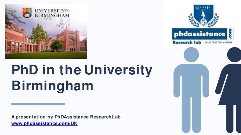 phd online birmingham