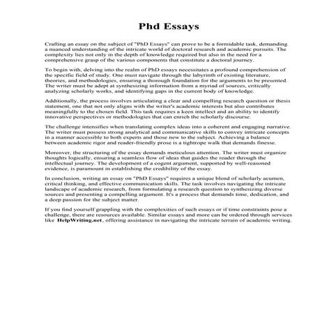 Phd Essay.pdf