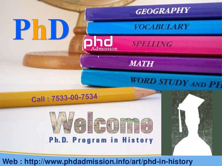 PhD In History And Admission In India