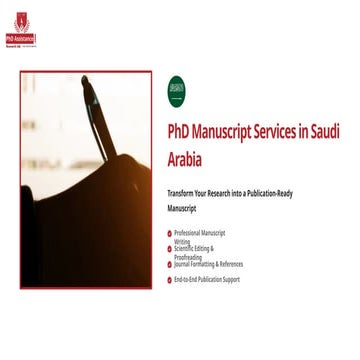 PhD Manuscript Help in Saudi Arabia.pptx