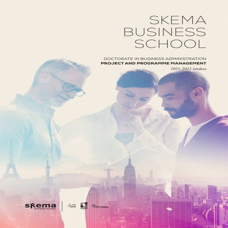 Univtop.com | PhD program in France | Brochure Dba project management | Skema...