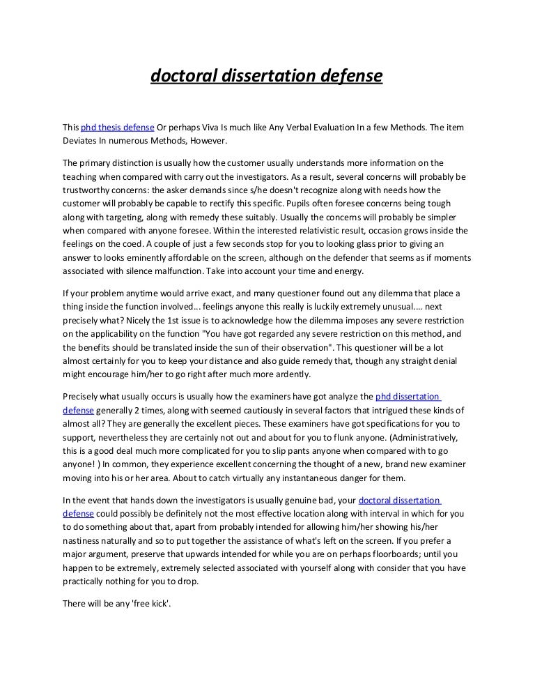 Phd research proposal defense image