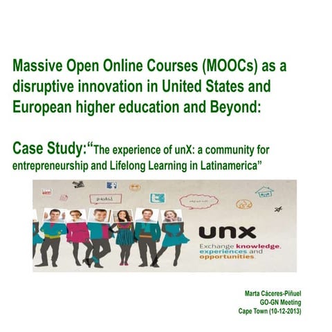 MOOCS and Beyond