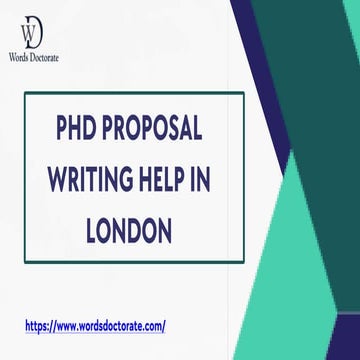 PhD Proposal Writing 