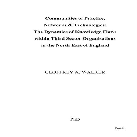 GeoffW's PhD