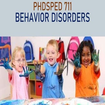 PhD SPED 711-BEHAVIOR DISORDERS - SLIDESHARE.pdf