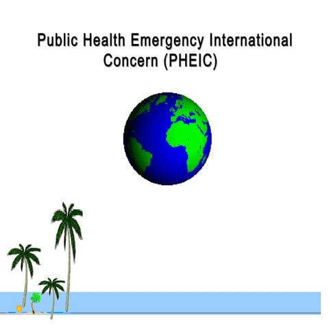 Public Helath Emergency Concern (PHEIC)