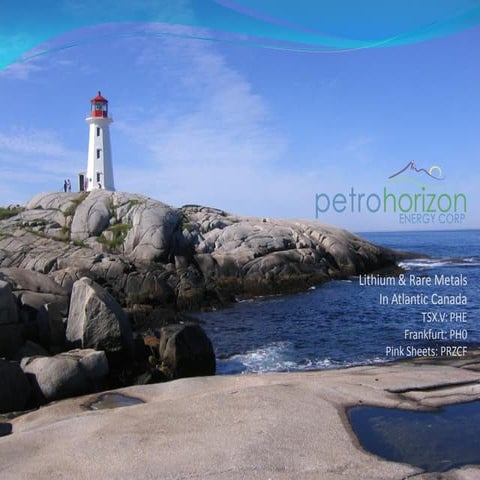 Lithium and Rare Metals - Nova Scotia