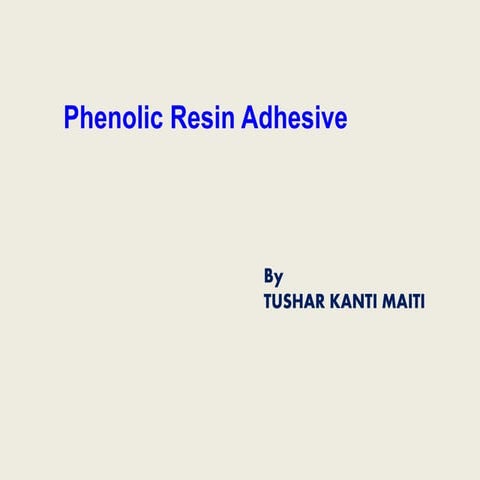 Phenolic Resin & Adhesives