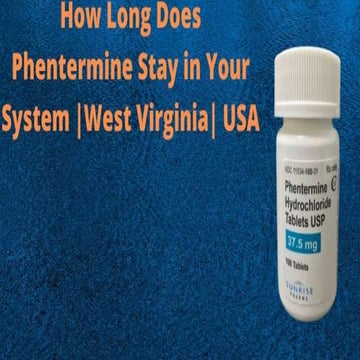 Phentermine Hydrochloride Tablets Usp 37.5mg
