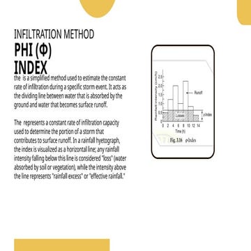 Infiltration equations and index | PPTX