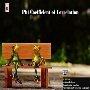Phi Coefficient of Correlation - Thiyagu