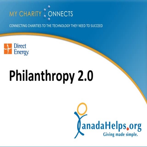 Alberta 2009 - Philanthrophy 2.0