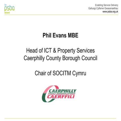 Phil Evans - broadband aggregation Wales