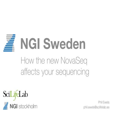SciLifeLab NGI NovaSeq seminar