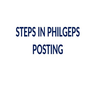 Philgeps-Posting posting of supply .pptx