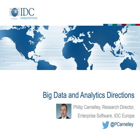 Philip carnelley predictions big data