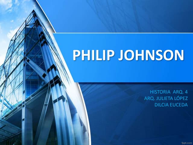 Philip Johnson