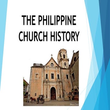Philippine church history ( CFE ME 1A ) 