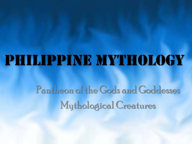 PHILIPPINE MYTHOLOGY (VISAYAS).pptx