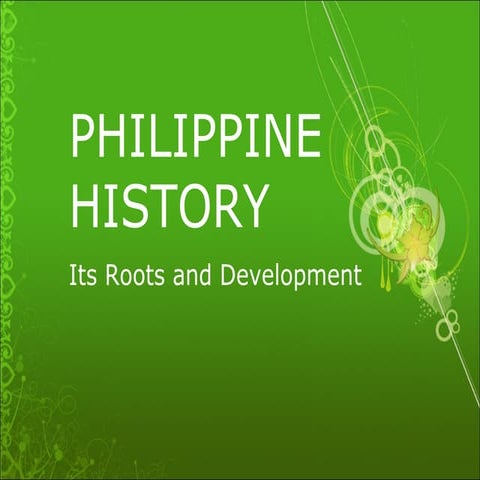 Philippine History Part I