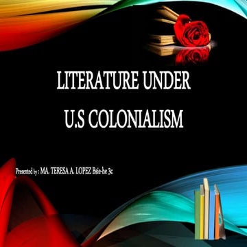 Philippine-Literature-under-U.s-colonialism