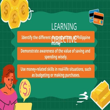Philippine Bills and Coins Grade 1 mathematics