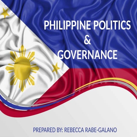 Philippine Politics-Chapter 1.pptx- The Concept of Politics and Governance