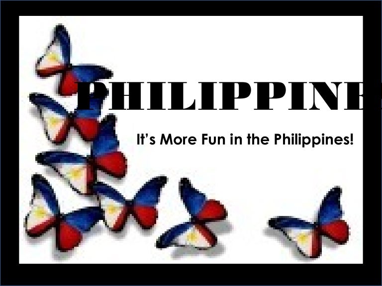 WELCOME TO THE PHILIPPINES