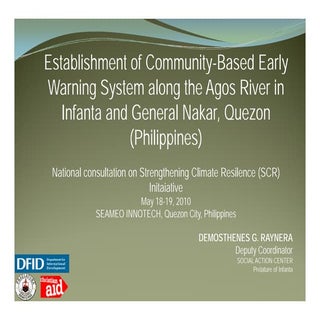 Philippines  community-based early ...