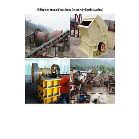 Philippines animal feeds manufacturers philippines animal