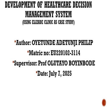 development of healthcare decision management system.pptx
