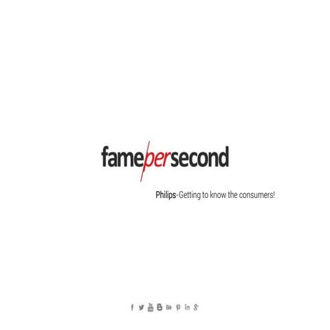 Philips headphones: Getting to know a consumer