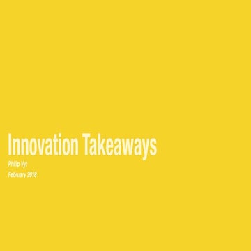 Kick-off 2018 - Philip Vyt