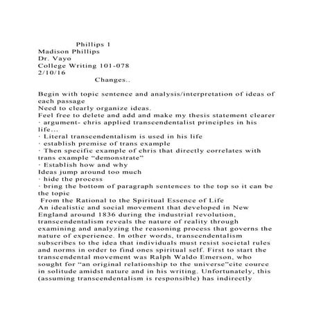 Into the Wild: A Critical Analysis | PDF
