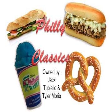 Philly classics presentation