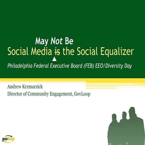 How Not to Get Fired Using Social Media at Work - EEO, Diversity and Social M...