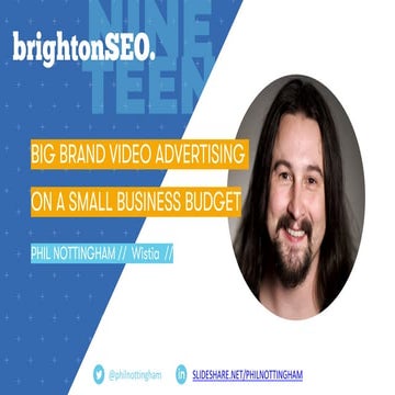 Big Brand Video Advertising on a Small Business Budget
