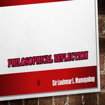 Philo-Philosophical-Reflection.pptx