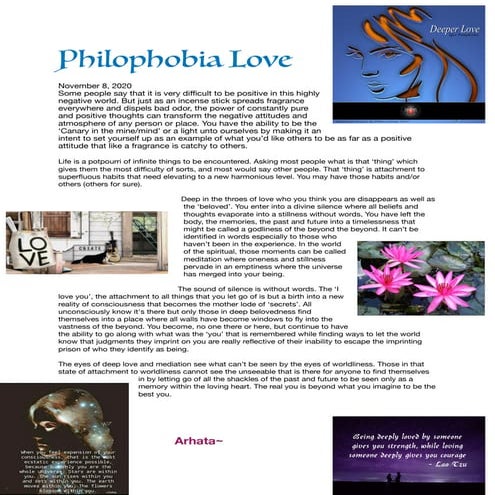 Philophobia love