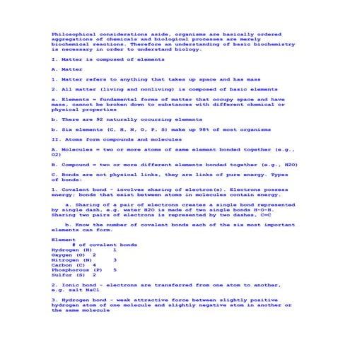 Philosophical considerations aside