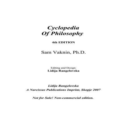 Cyclopedia of Philosophy