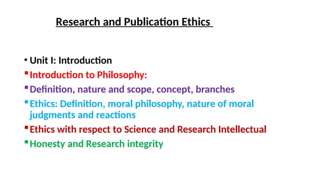 Philosophy.ppt Branches epistemology eth