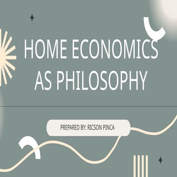 PHILOSOPHY about Home Economics as .pptx