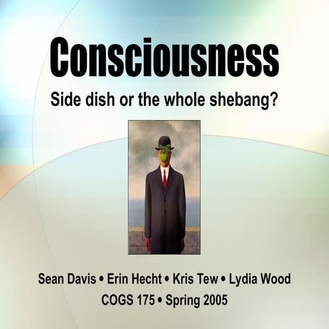 Philosophy of consciousness, causal phenomena.ppt