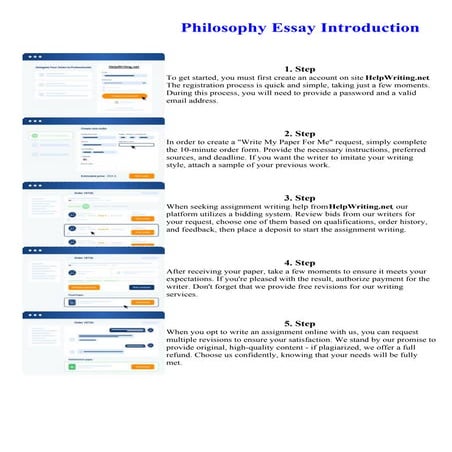 Philosophy Essay Introduction