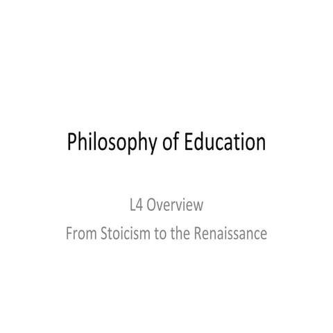 Philosophy of educationl4 test