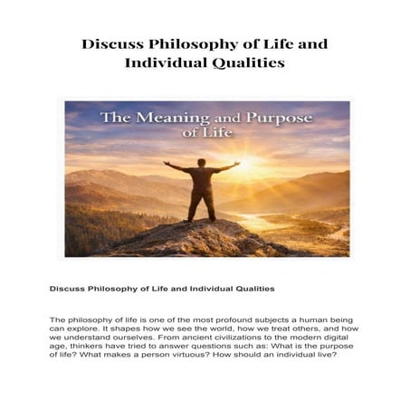 Importance_of_Life_1234Presentation.pptx