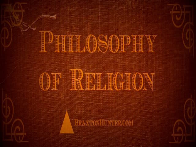 Philosophy of religion