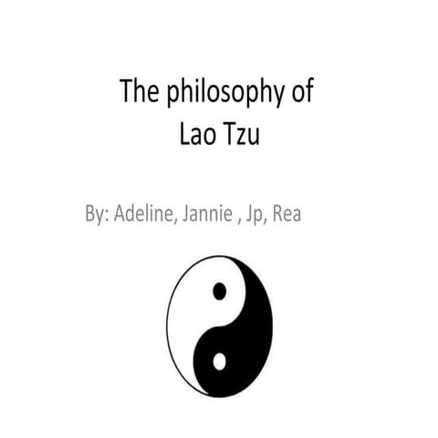 Philosophy of Taoism 